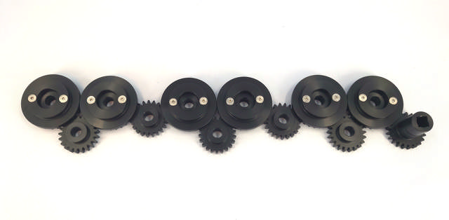 Gear set FW 993 XL and XXL, 1 side