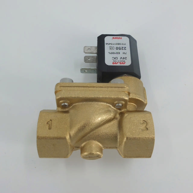 Solenoid valve for water inlet 24 vdc