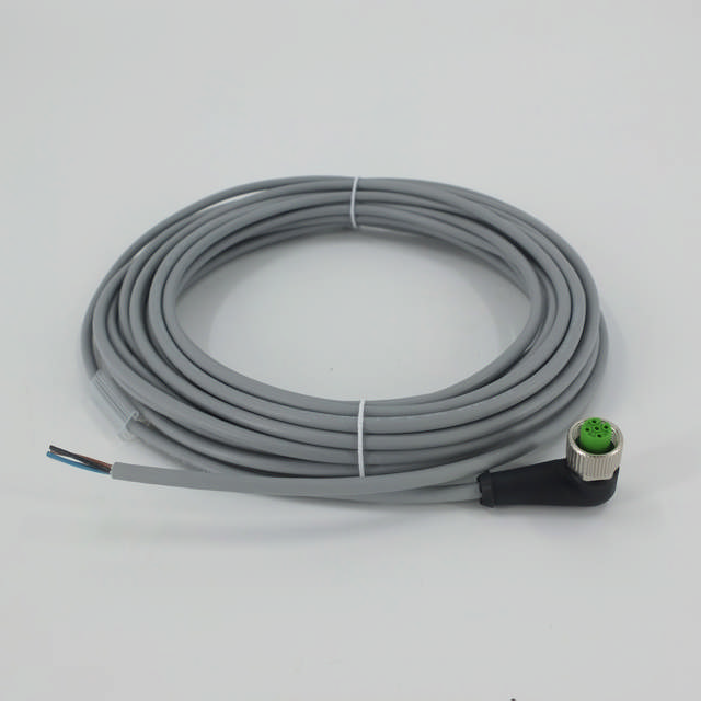 Cable f/sensor, angle 10 m