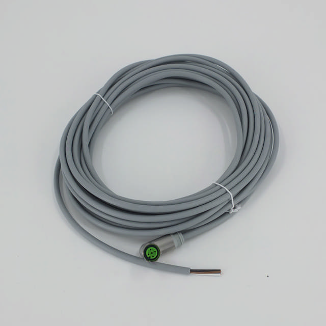 Cable f/sensor 10m, resistant, angle