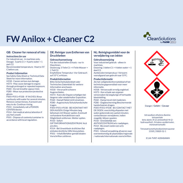 FW Anilox + Cleaner C2 (5 Kg)