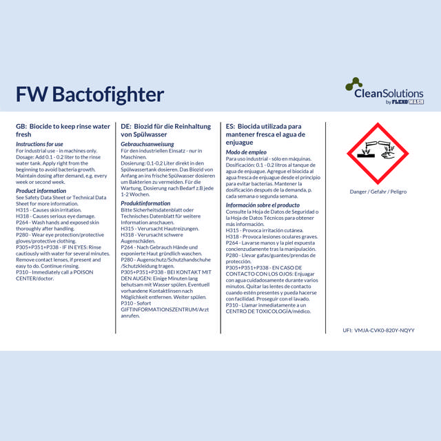 FW Bactofighter (20kg can)